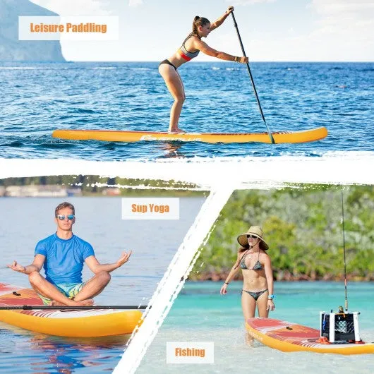 11' Inflatable Stand Up board with Aluminum Paddle Pump