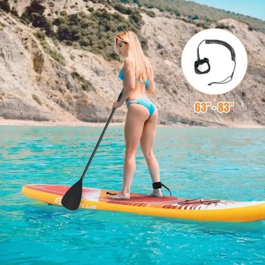 11' Inflatable Stand Up board with Aluminum Paddle Pump