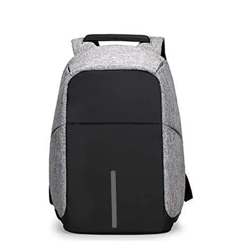 1208 Smart Laptop Backpack with USB Plug Charging Port (Multicolour)