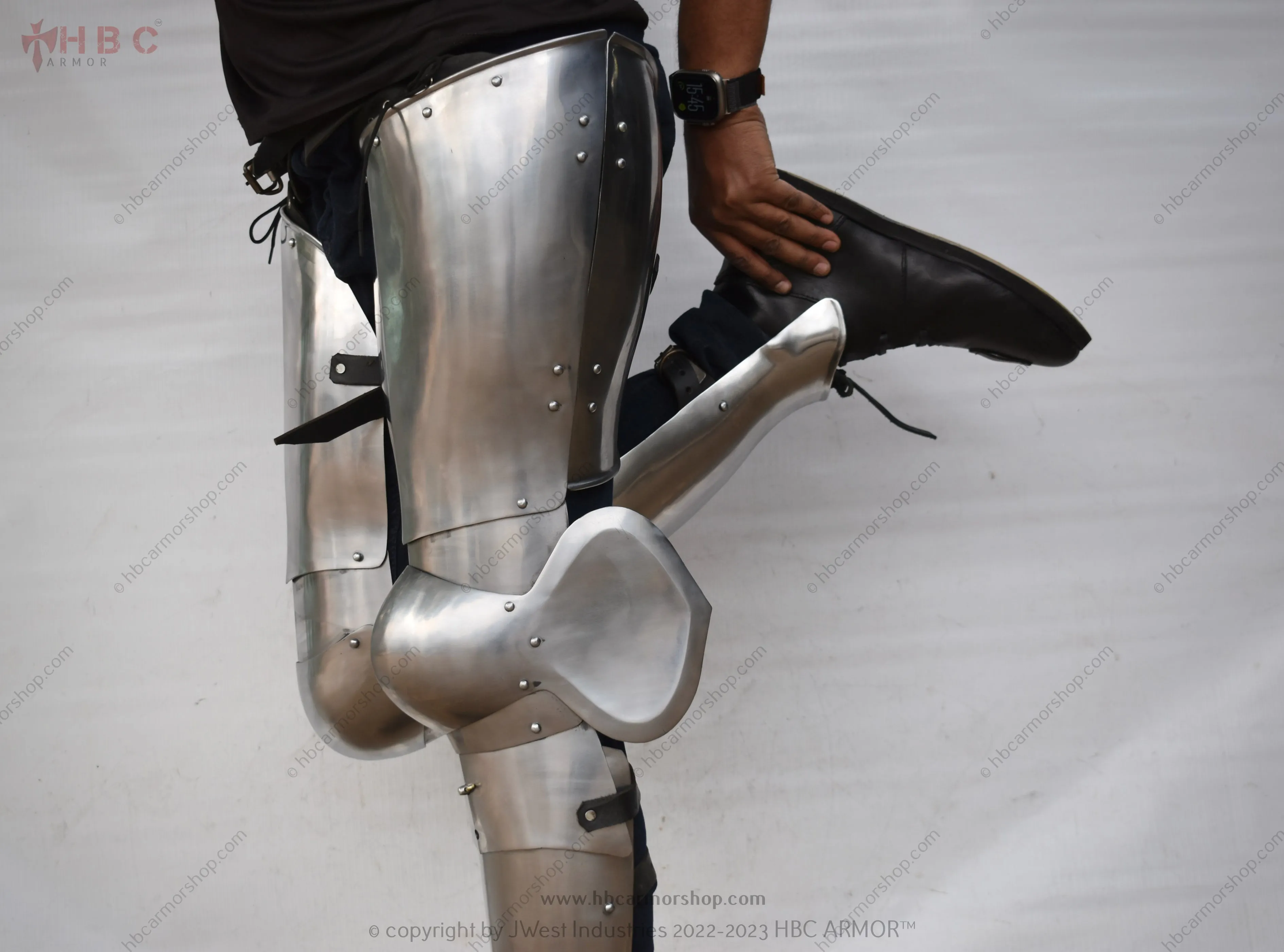 14th Century Churburg Leg Armor for Medieval Combat & Reenactment/Buhurt/SCA