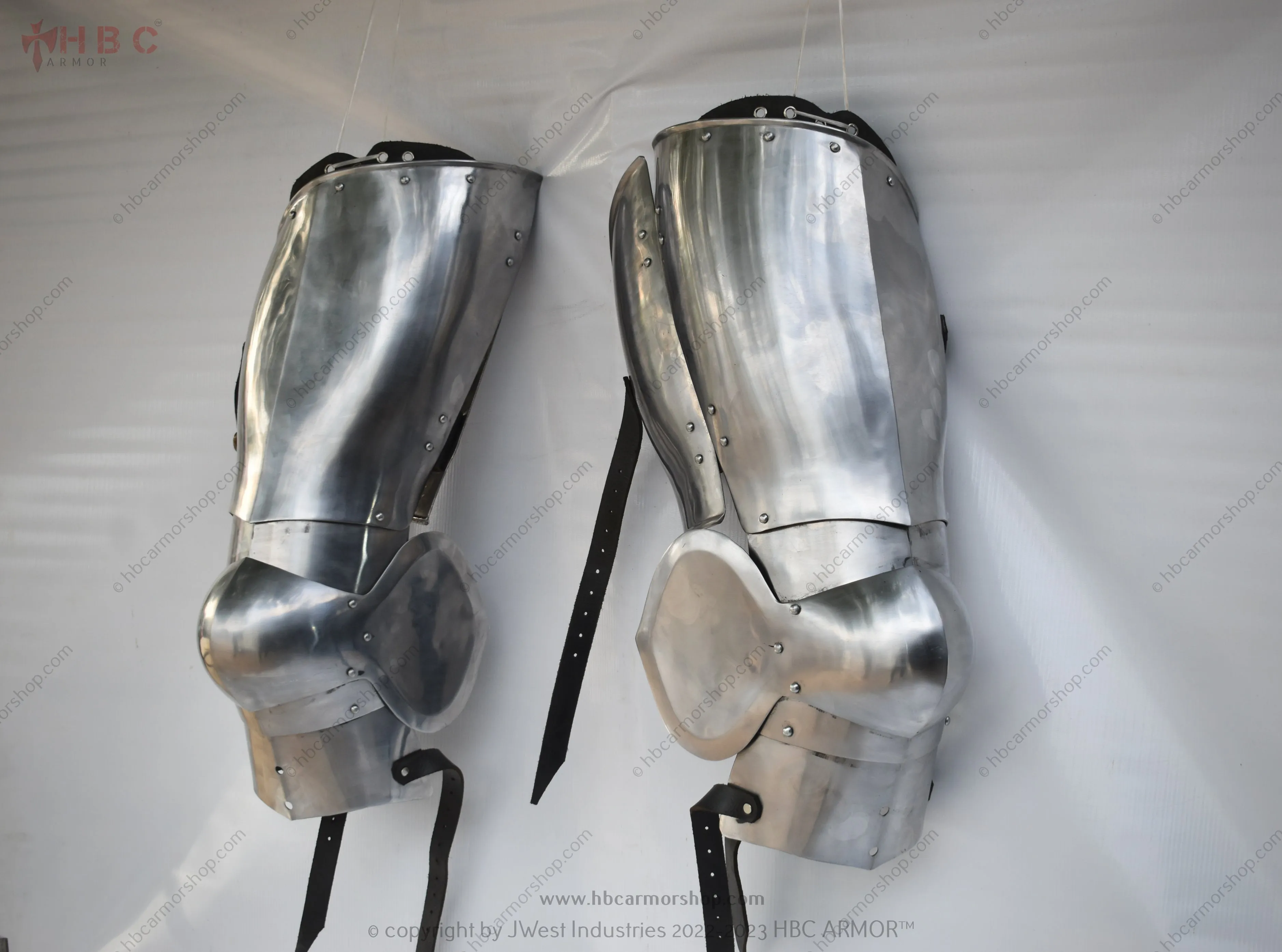 14th Century Churburg Leg Armor for Medieval Combat & Reenactment/Buhurt/SCA