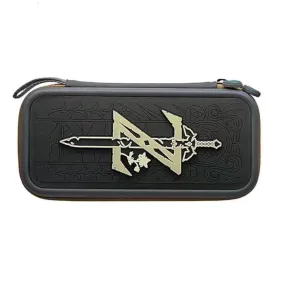 3D Pattern Deluxe Hard Protective Carrying Bag for Nintendo Switch - Zelda Black