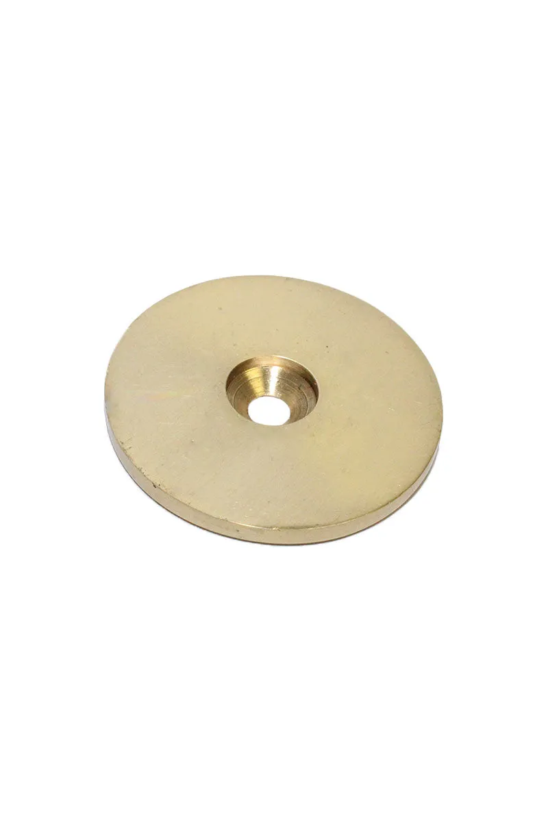 40mm Round Disc Solid Brass Floor Protectors