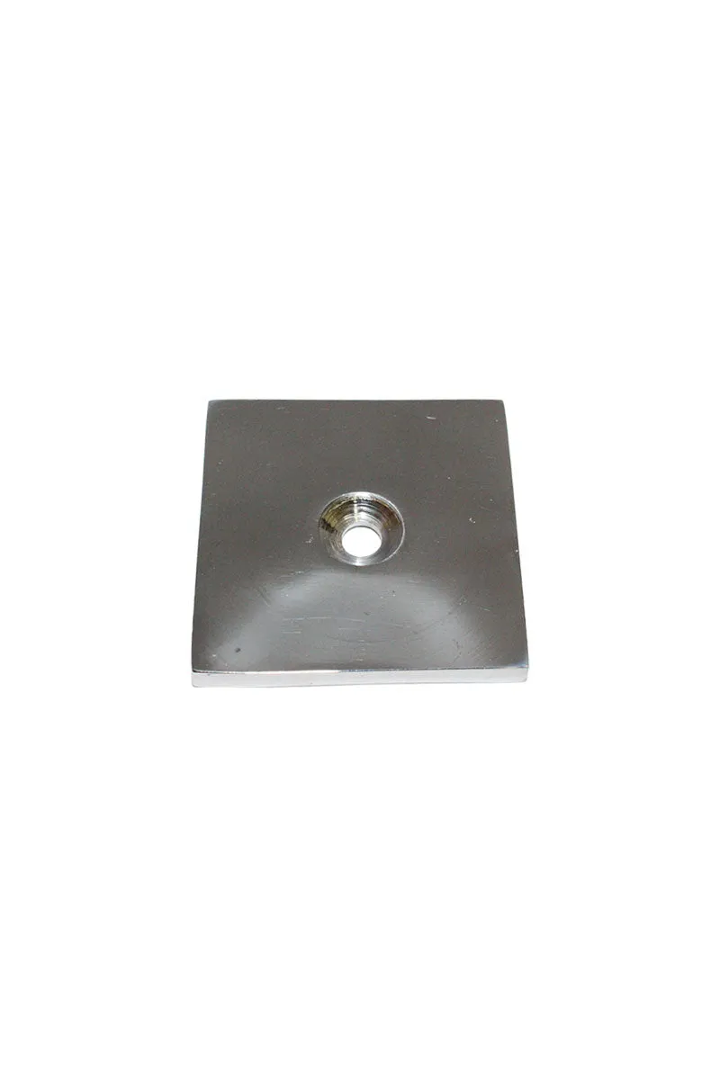 40mm Square Disc Solid Brass Floor Protectors