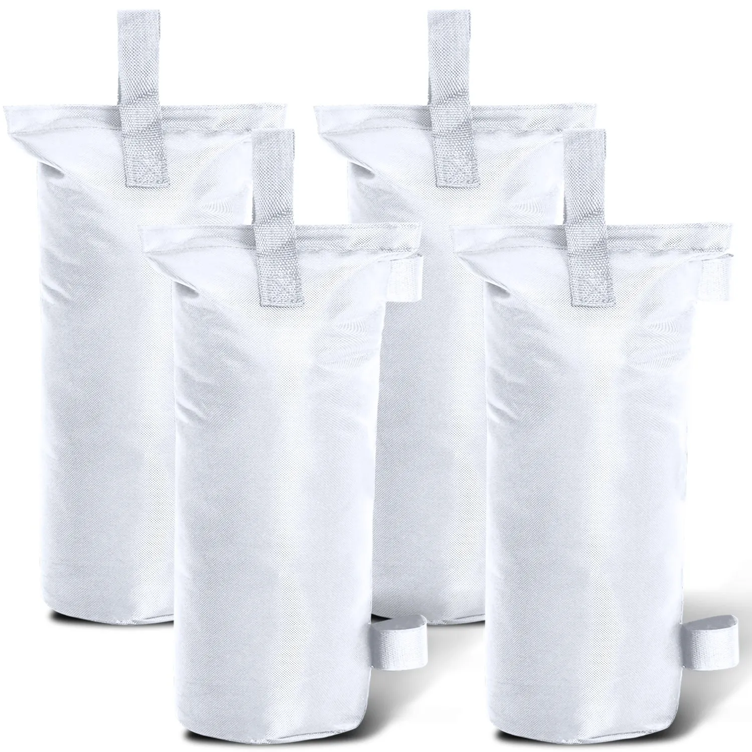 ABCCANOPY 100LBS/112LBS/150LBS Extra Large Canopy Sand Bags, 4-Packs (Without Sand)