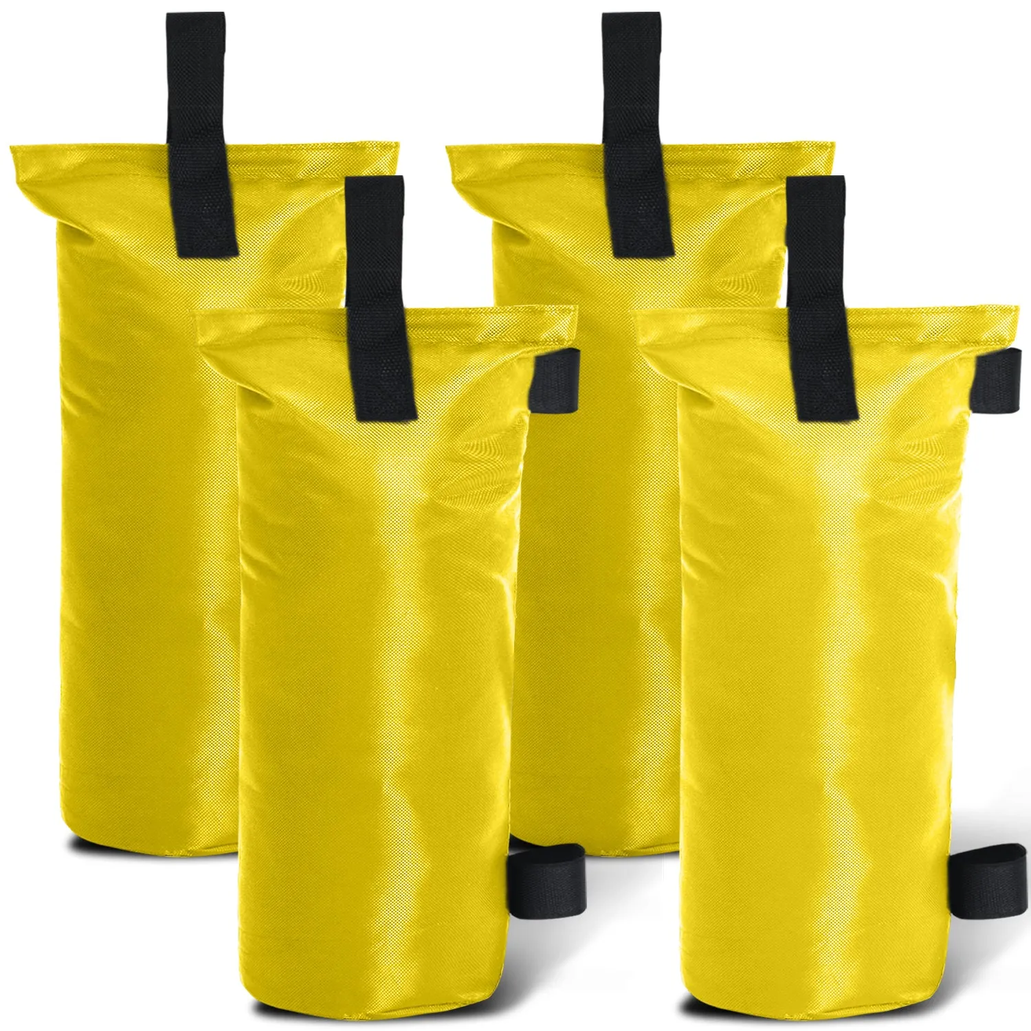 ABCCANOPY 100LBS/112LBS/150LBS Extra Large Canopy Sand Bags, 4-Packs (Without Sand)