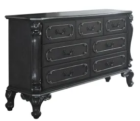 Acme Furniture House Delphine 7-Drawer Dresser in Charcoal 28835