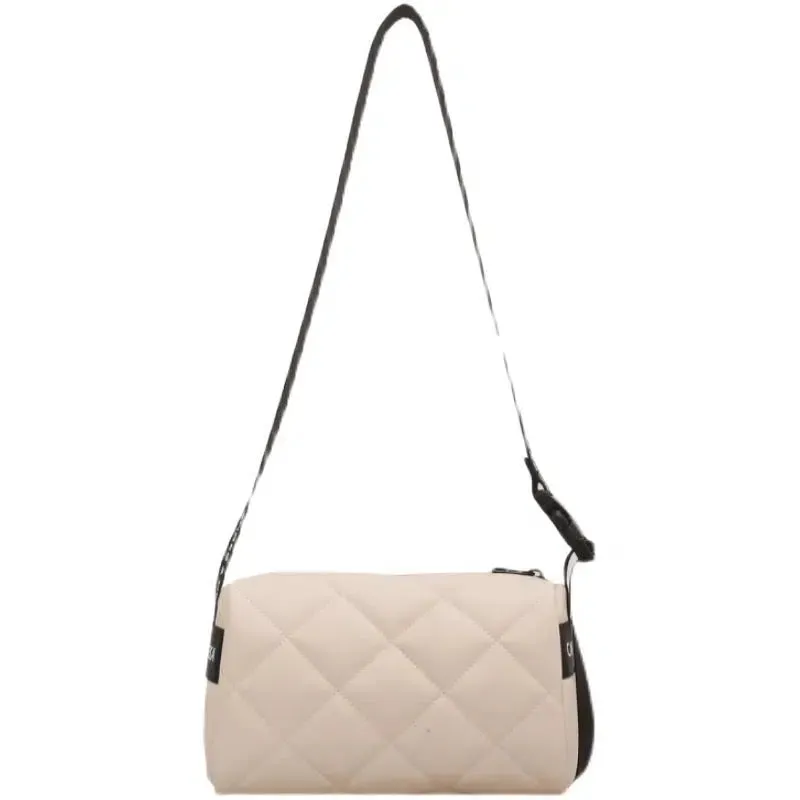 Adjustable Strap Quilted Crossbody Bag