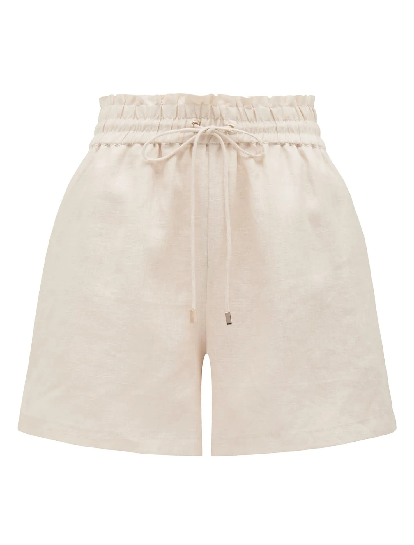 Allegra Drawstring Linen Short