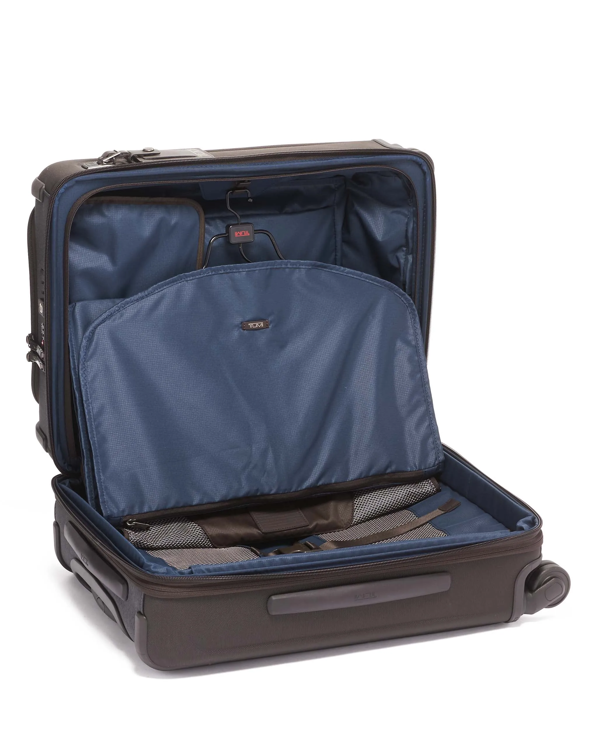 Alpha 3 Continental Dual Access 4 Wheeled Expandable Carry-On 56cm - Anthracite