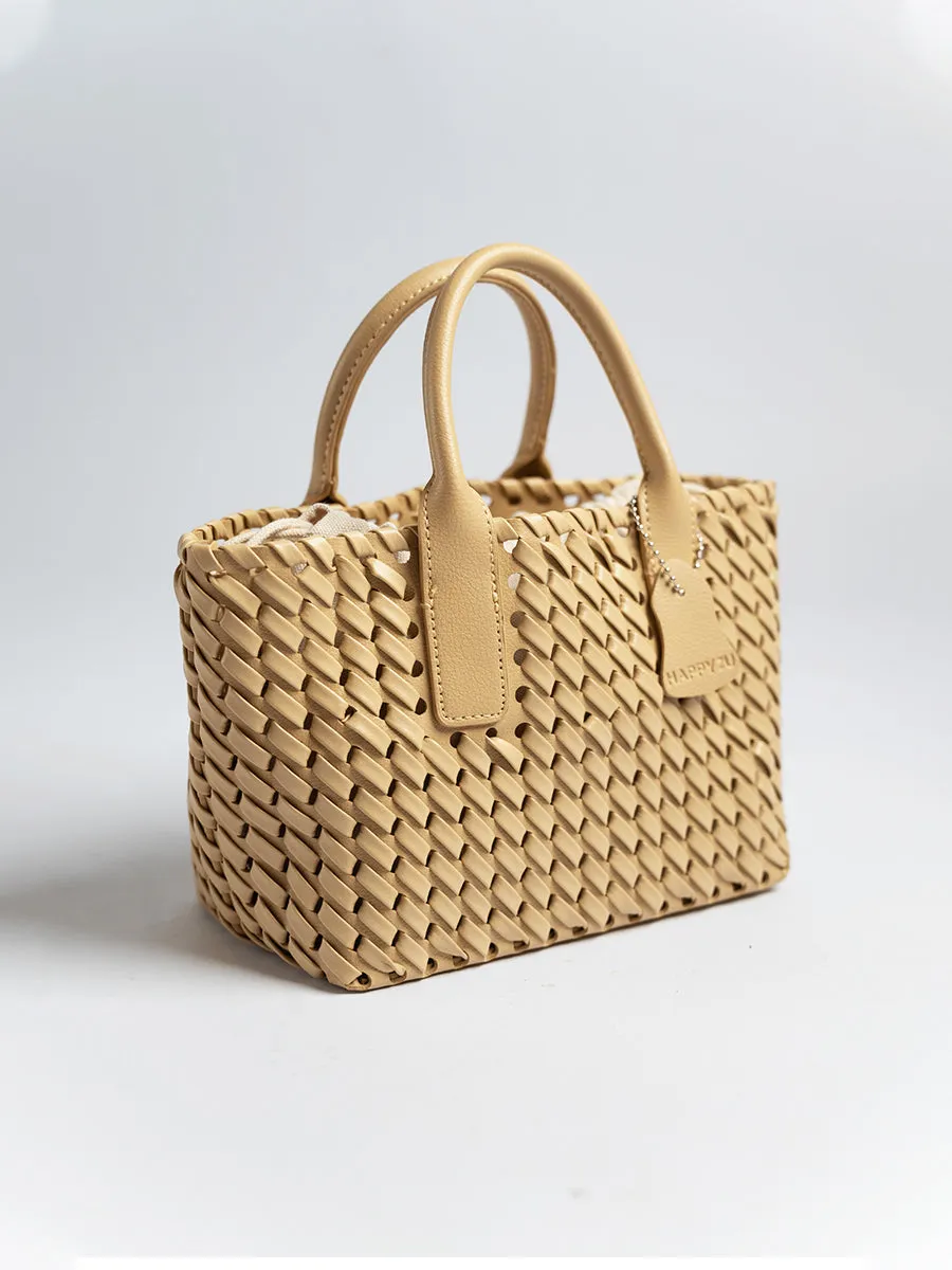 Alyna Weave Bucket Bag