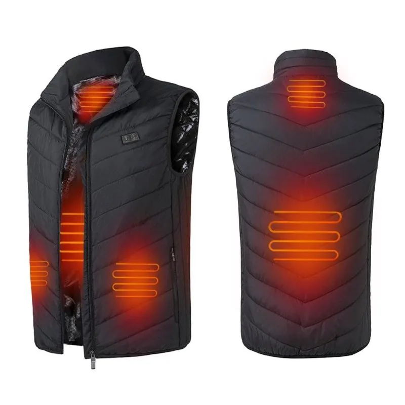 Angel Decoration Unisex Winter Ultralight Warmer Heater Vest Electric Heating Plate Sleeveless Down Jacket Father's Day Gift