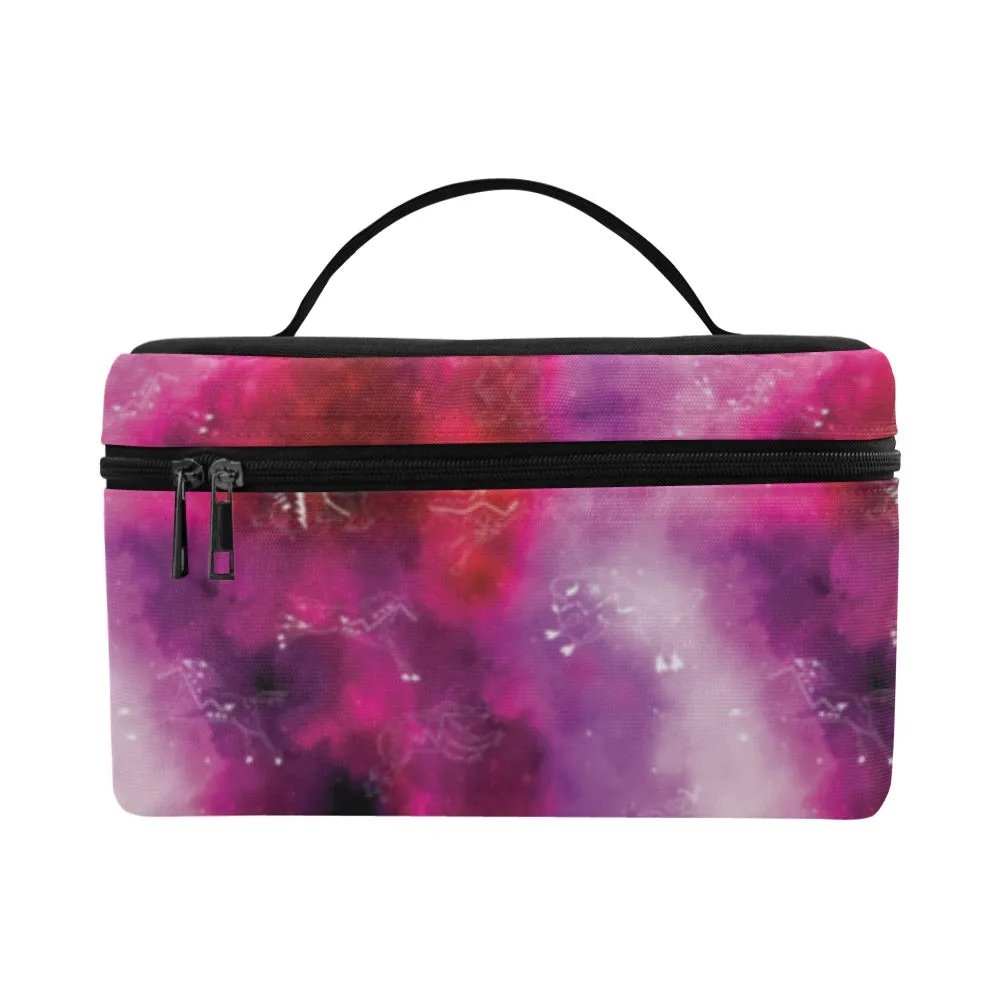 Animal Ancestors 8 Gaseous Clouds Pink and Red Cosmetic Bag/Large