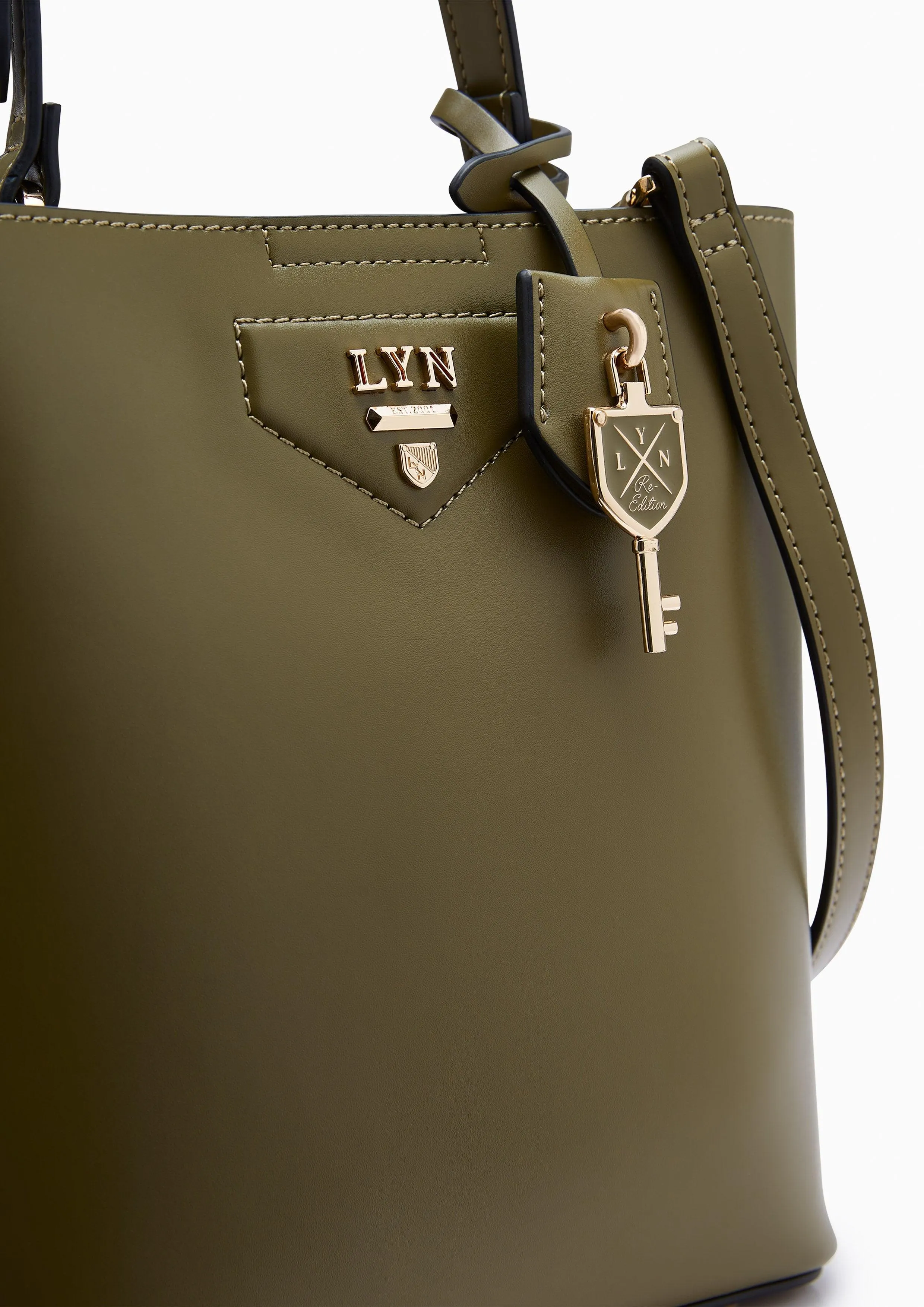 Astraea Bucket Bag M Green