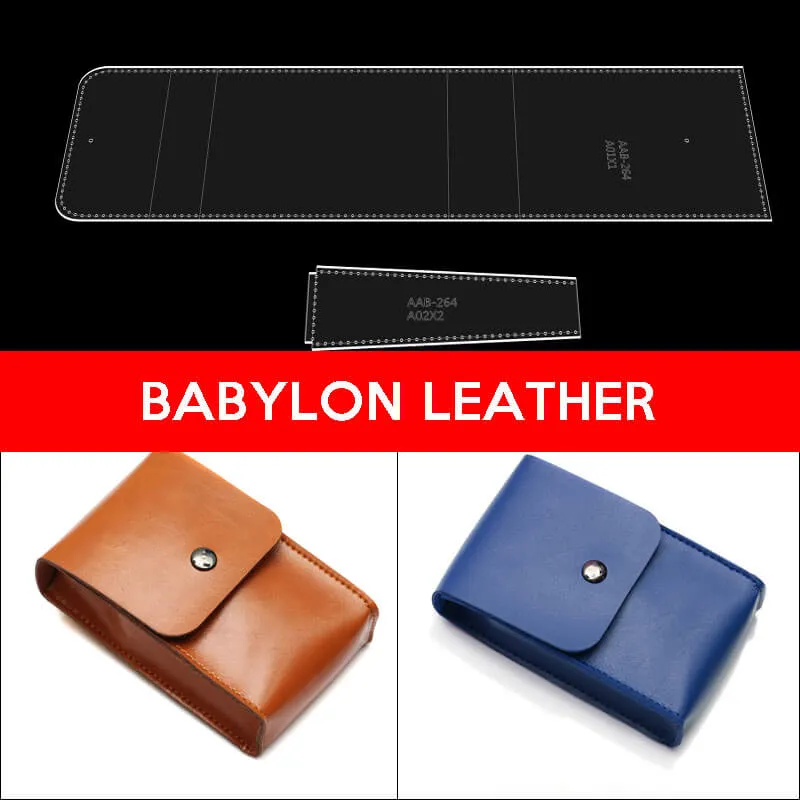 BABYLON™ Leather Power Bank Case Pattern AAB-264