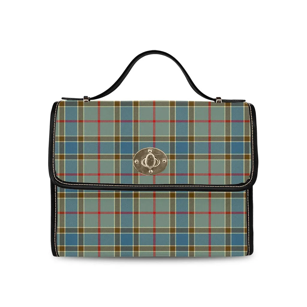 Balfour Blue Tartan Waterproof Canvas Bag