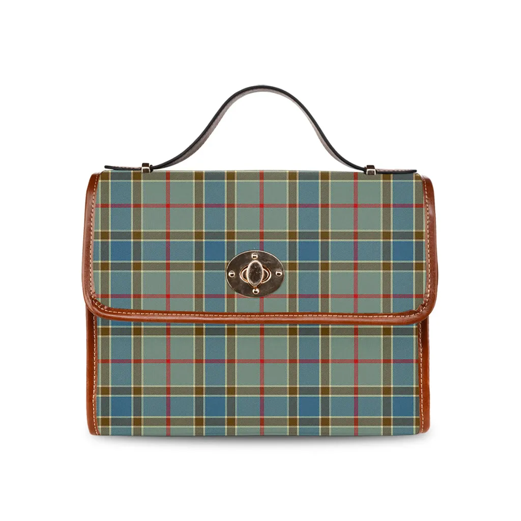 Balfour Blue Tartan Waterproof Canvas Bag