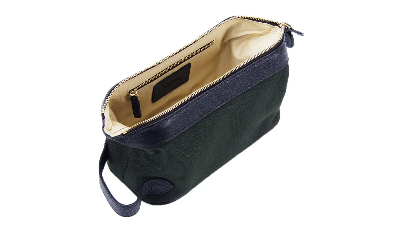 Baron Canvas Wash Bag