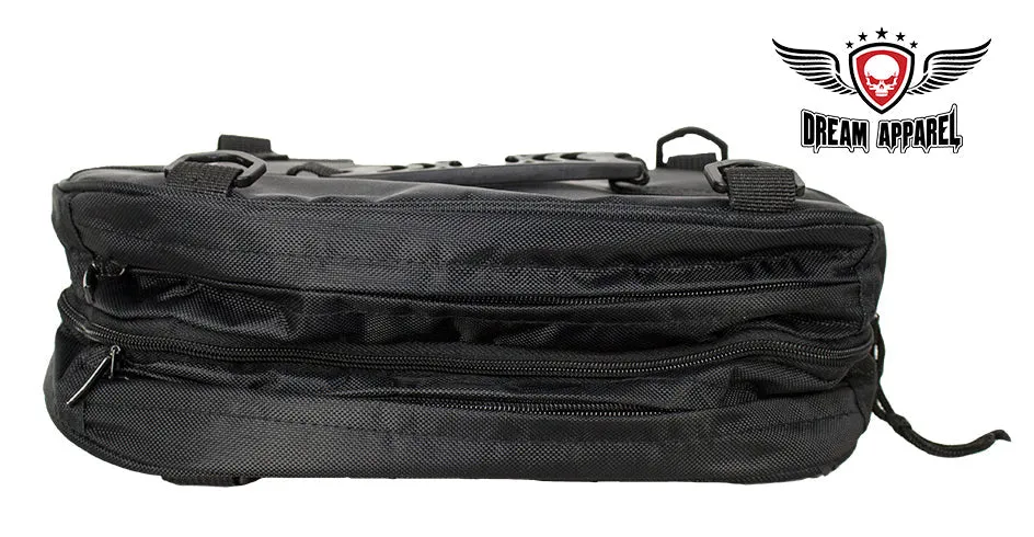 Black Interchangeable Textile Bag