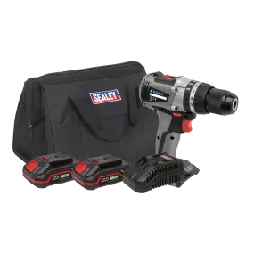 Brushless Hammer Drill/Driver Kit ¯13mm 20V - 2 Batteries