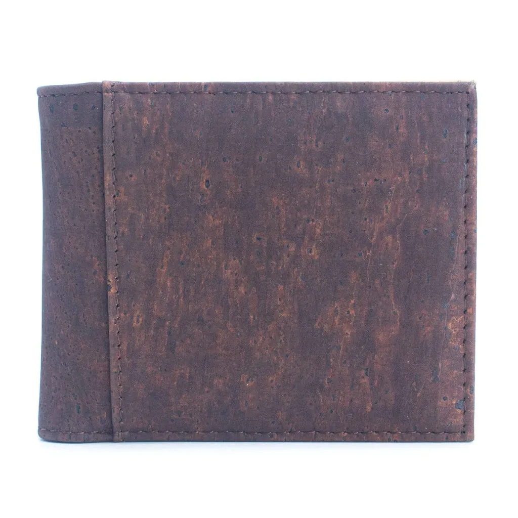 BUY 1 GET 1 FREE: Brown Cork Men's Cardholder Wallet  BAG-2074-DEF