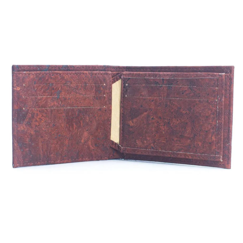 BUY 1 GET 1 FREE: Brown Cork Men's Cardholder Wallet  BAG-2074-DEF