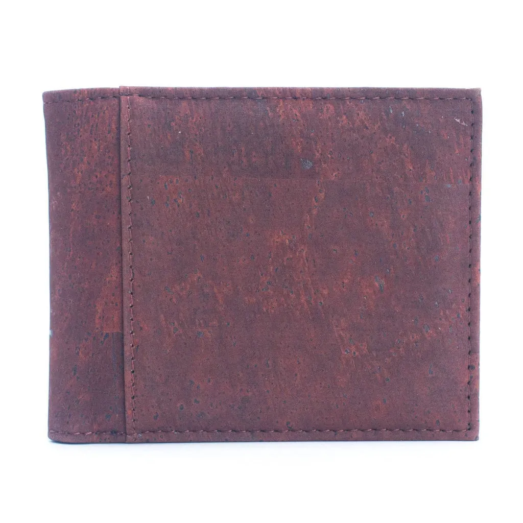 BUY 1 GET 1 FREE: Brown Cork Men's Cardholder Wallet  BAG-2074-DEF