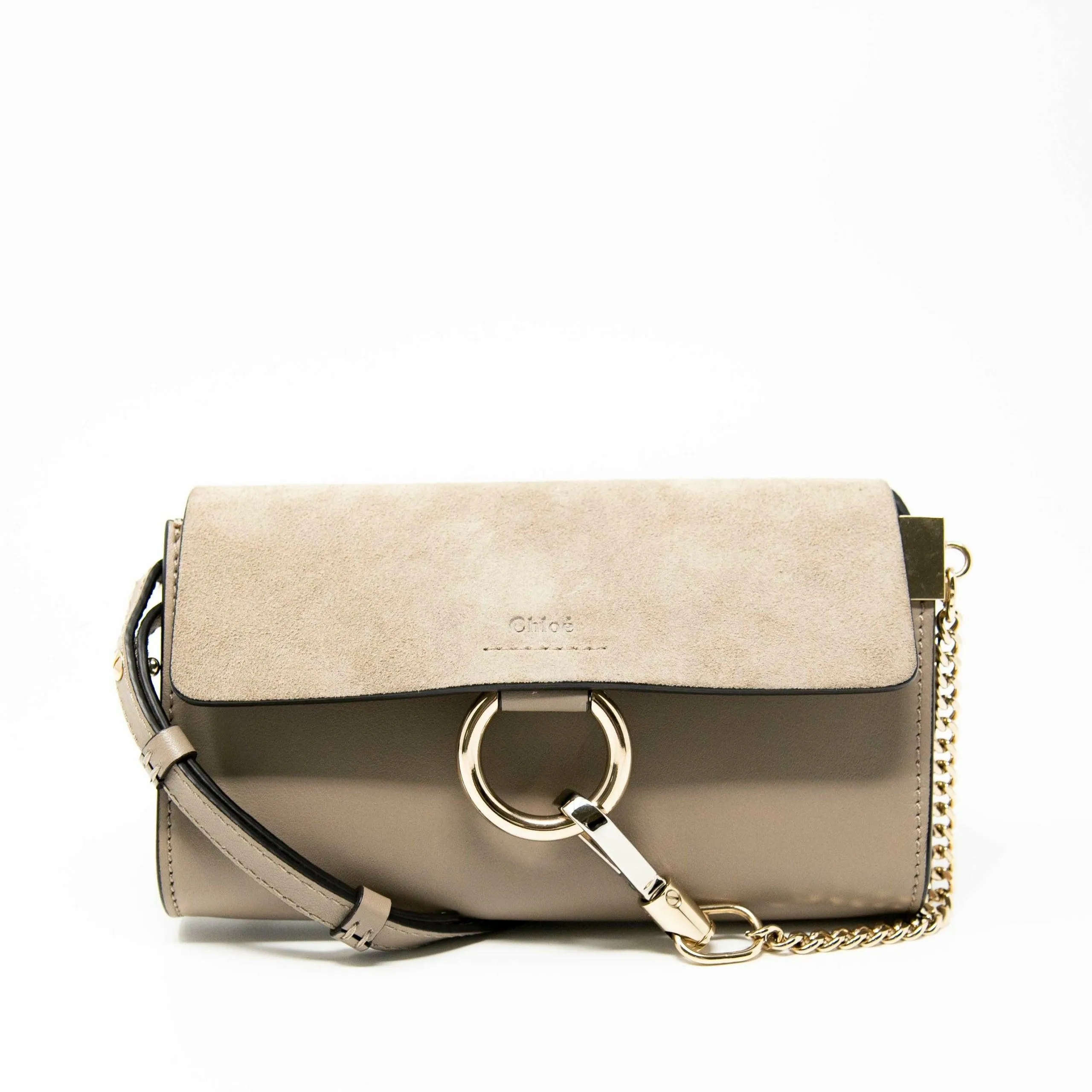 Chloe Grey Mini Faye Bag