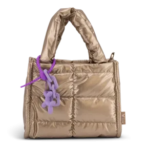 C.O.B by CULTURE OF BRAVE ANYTIME SMALL HANDBAG | GOLD