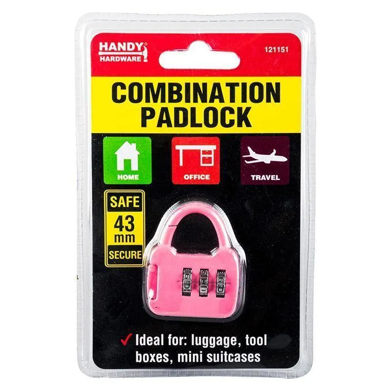 Combination Handbag Padlock