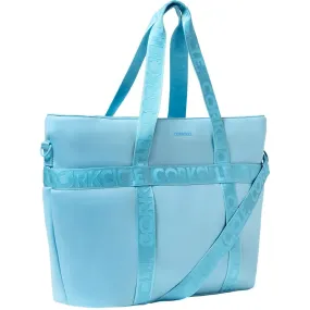 Corkcicle Estelle Insulated Tote Bag – Santorini Blue