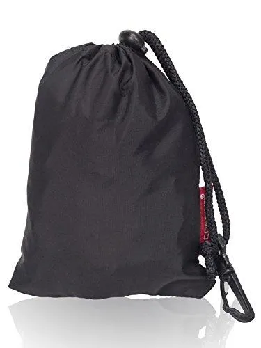 Cosmus Black Rain & Dust Cover With Pouch For 50 Ltrs Laptop Bags And Backpacks