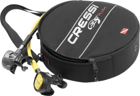 Cressi 360 Regulator Bag, Black/Red for Protection of Consoles and Regulators from Bumps and Scratches