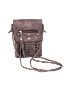 Cross Body Bag B5557-3 BROWN