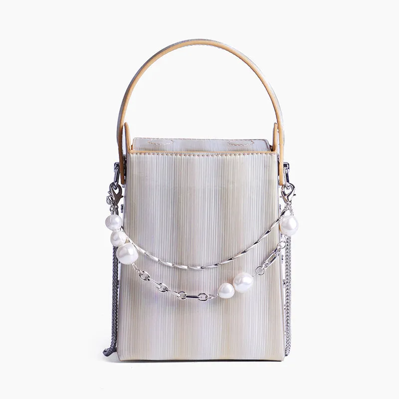 Diagonal mini bag