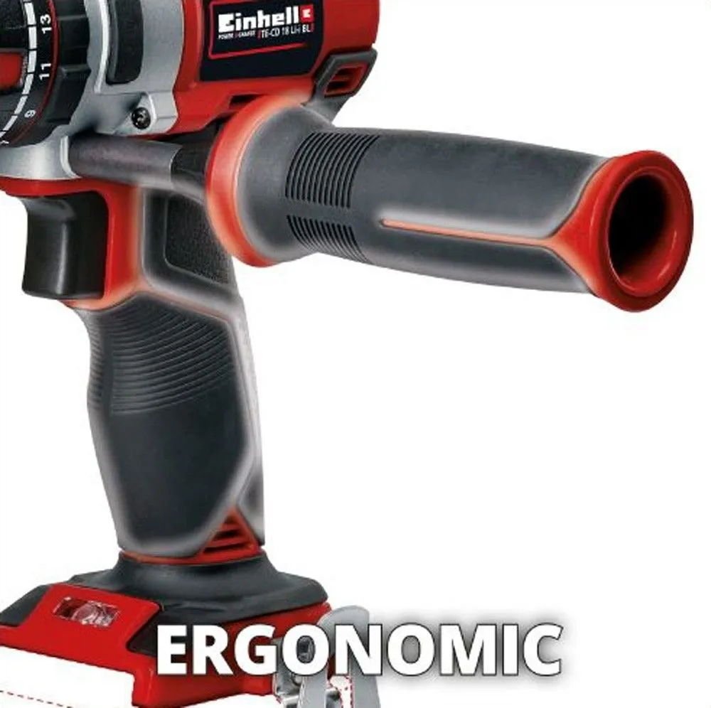 Einhell Power X-Change 18V Combi Drill and Impact Driver 60Nm, Battery and Charger and Tool Bag