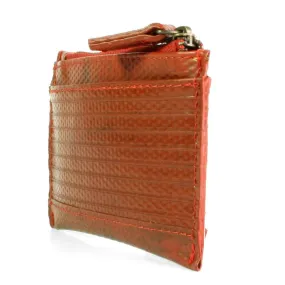 Elvis & Kresse Red Fire Hose Collection - Small Coin Purse