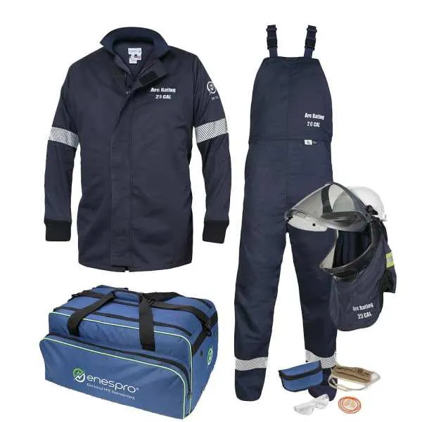 ENESPRO FR ULTRASOFT 20 CAL JACKET & OVERPANT KIT w/VENTED LIFT FRONT SHROUD