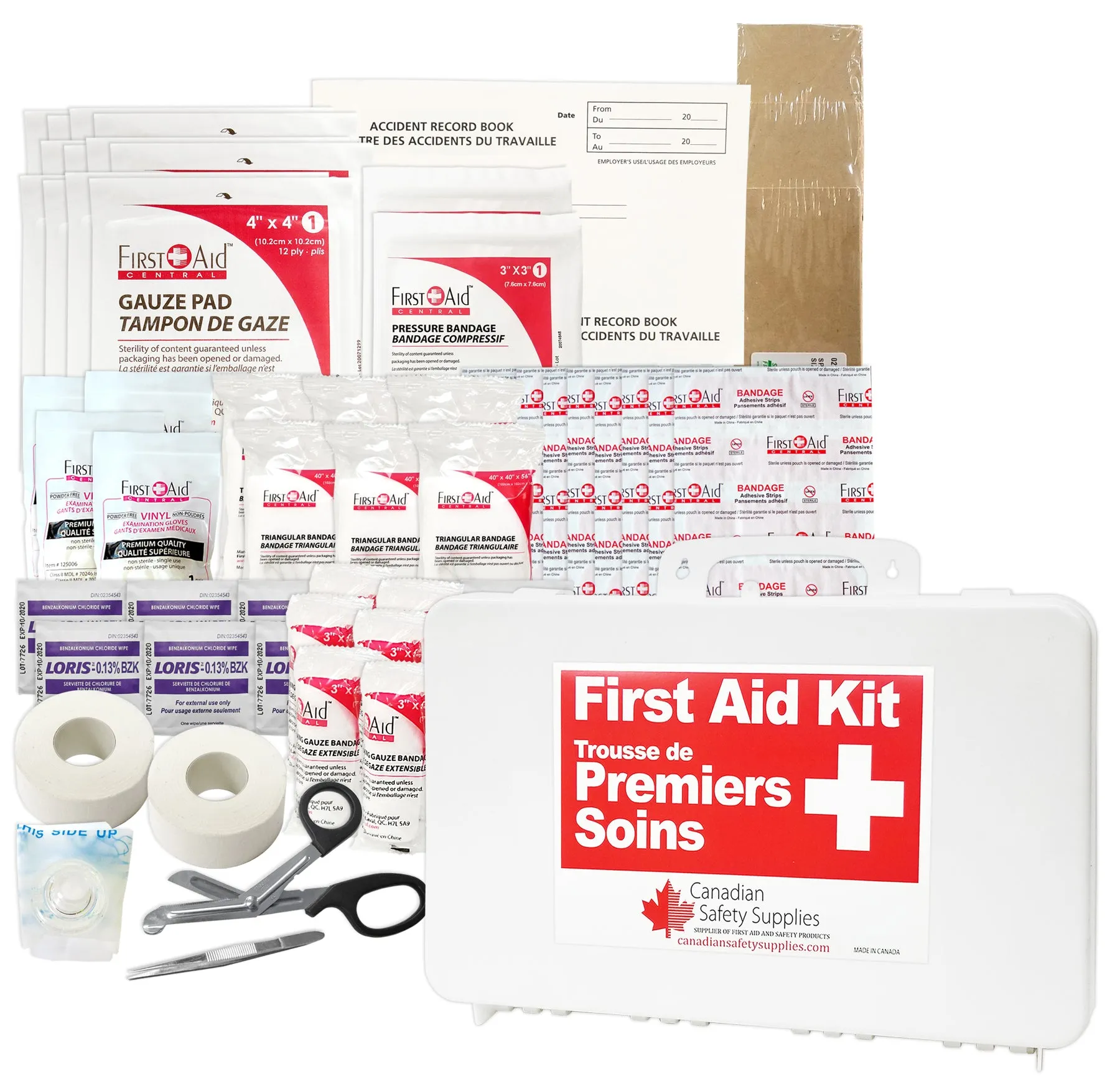 Federal "Type B" First Aid Kit and Refill