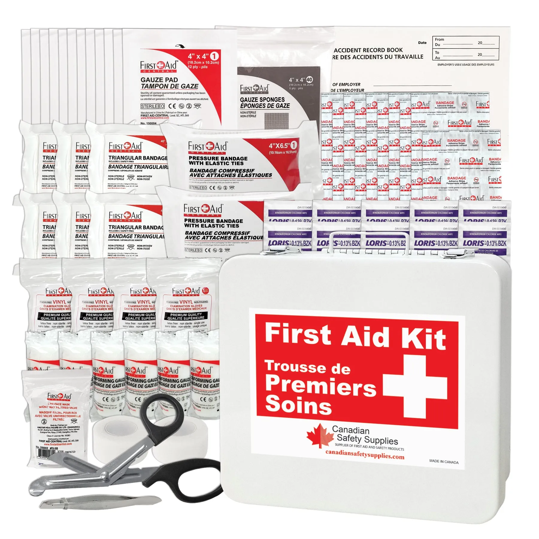 Federal "Type B" First Aid Kit and Refill