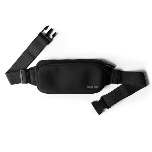 Fitkicks Fitzip Belt Bag Black