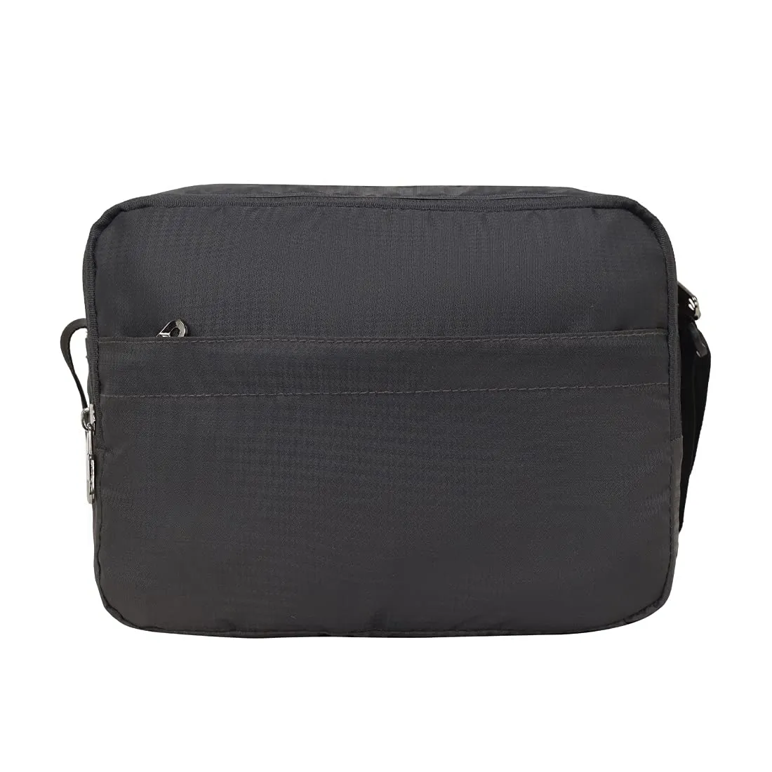 Fly Fashion Nylon Sling Bag for Men Cross Body Travel Office Business Messenger one Side Shoulder Bag for Men and Women - Grey