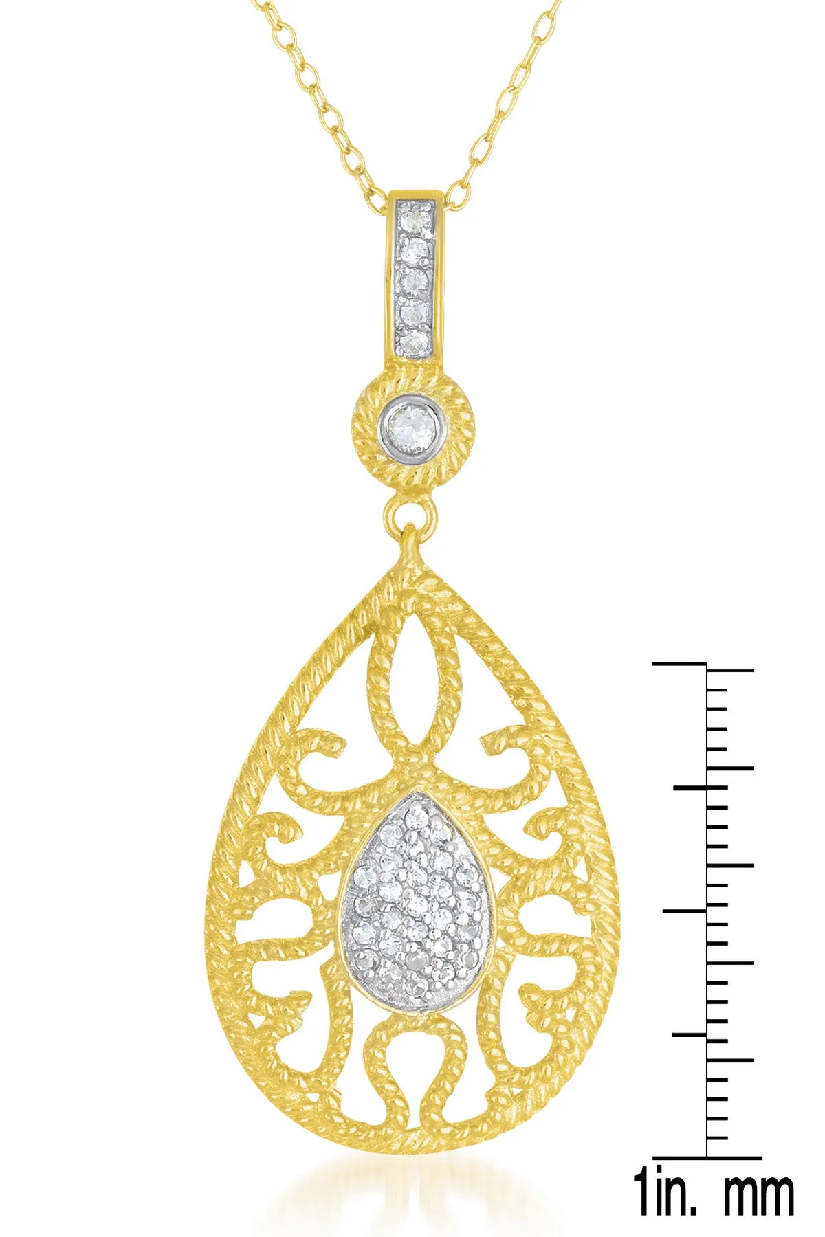 Gabrielle Gold Pendant