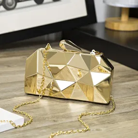 Geometric Clutch Bag