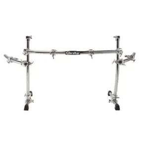 Gibraltar GCS-400C Chrome Curved Power Rack w/2 Side Wings