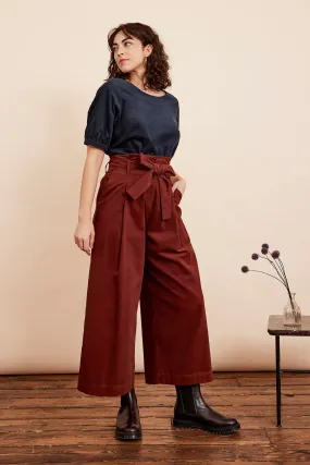 Gilda Needlecord Conker Trouser