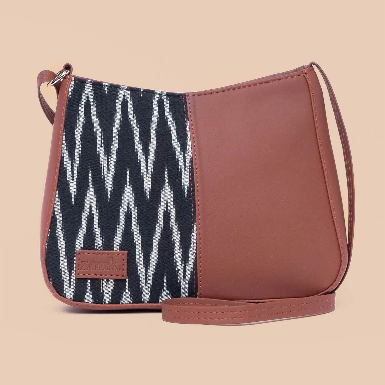 Ikat Wave Boat Sling Bag