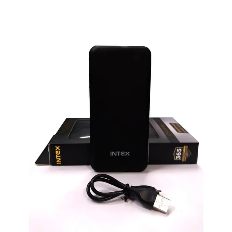 Intex Power Bank Strong 10K mAh (Black Lithium Polymer)