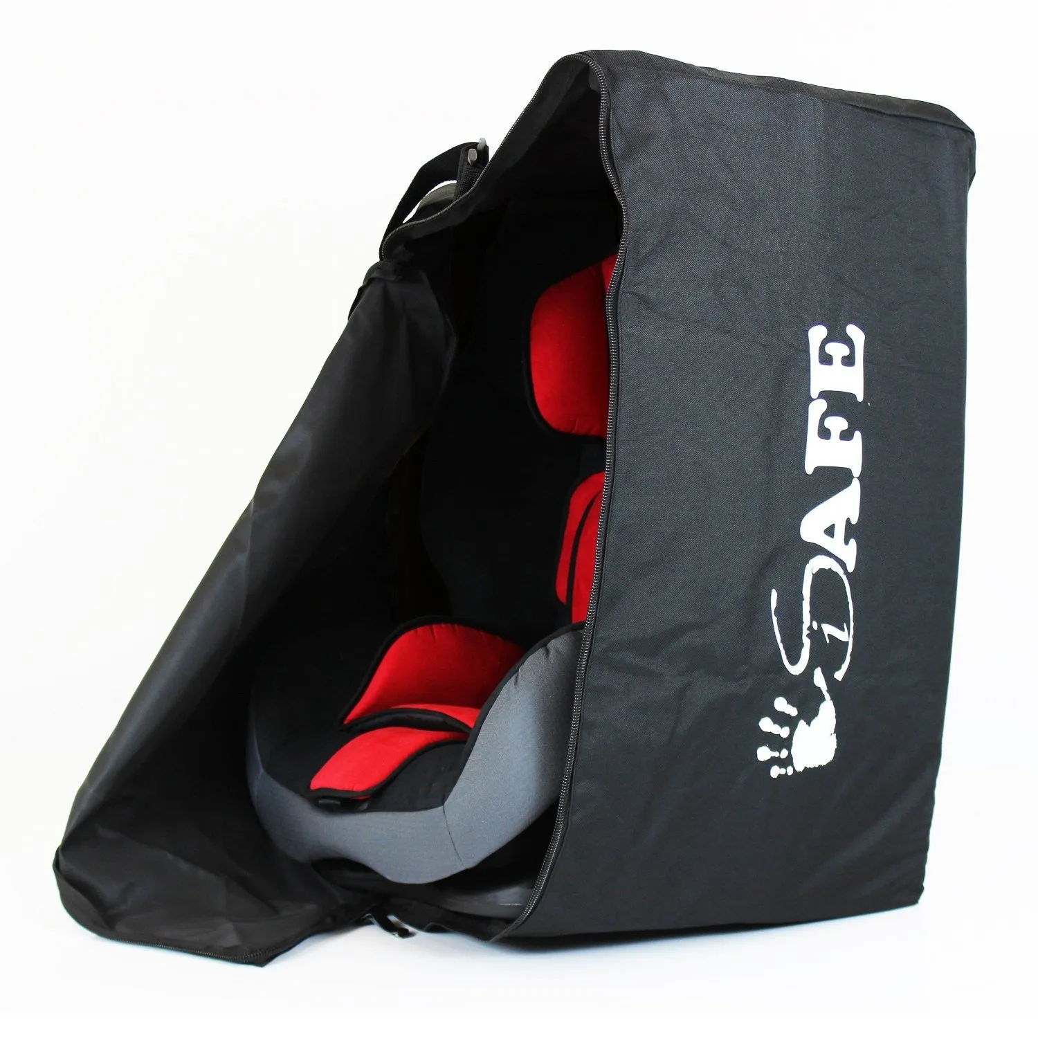 iSafe Universal Carseat Travel / Storage Bag For Maxi-Cosi Familyfix Pearl Car Seat & Base (Black Raven)