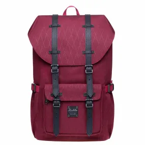 KAUKKO backpack women daypack with laptop compartment for 14 inch notebook